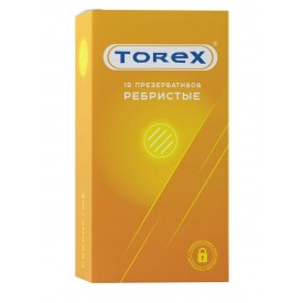 Текстурированные презервативы Torex "Ребристые" - 12 шт.